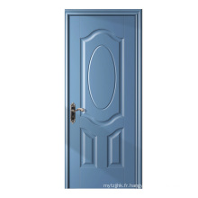 GO-B8T Blanc Porture Porte de porte HDF Moulée HDF Peau Peau Graine du bois Poix de peau de porte blanche